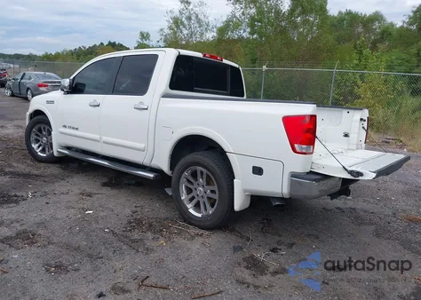 2010 Nissan Titan Se из США, поврежденный, VIN 1N6BA0ED1AN313741